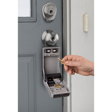 Master Lock Schlüsselsafe 5480EURD – Elektronikschloss – 0,8 l – Wasserfest – Schwarz