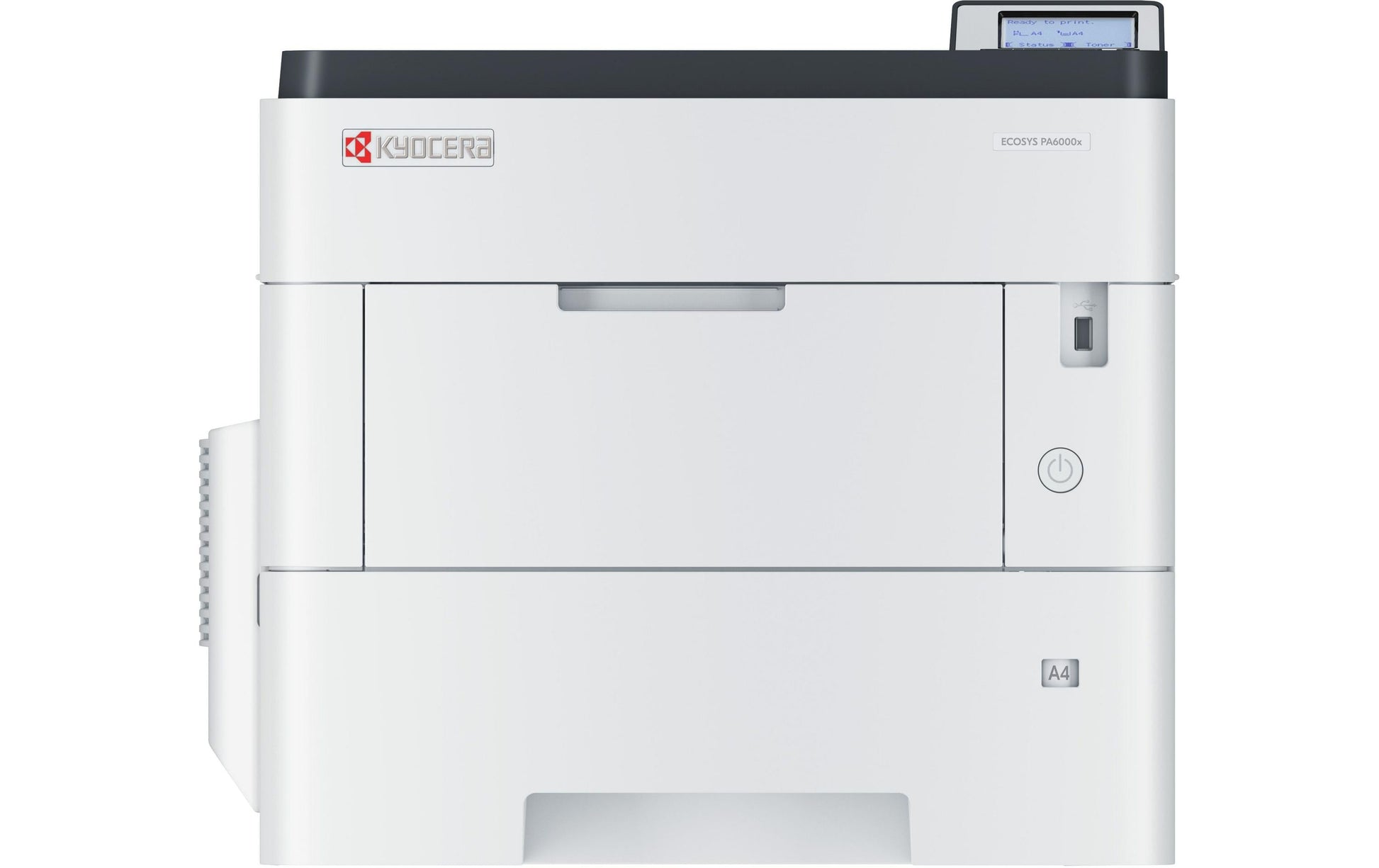 KYOCERA PA6000x – A4, S/W, Duplex, 60 S./Min., 1200 × 1200 dpi, LAN/USB, Papier: 500 Blatt