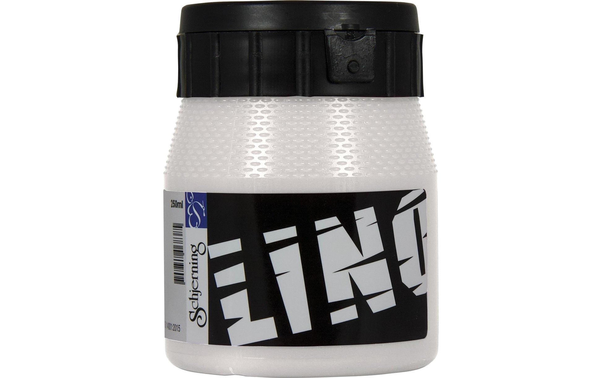 Schjerning Lino Linoldruckfarbe – Weiss 6401 – 250 ml Topf – für Linoleumdruck