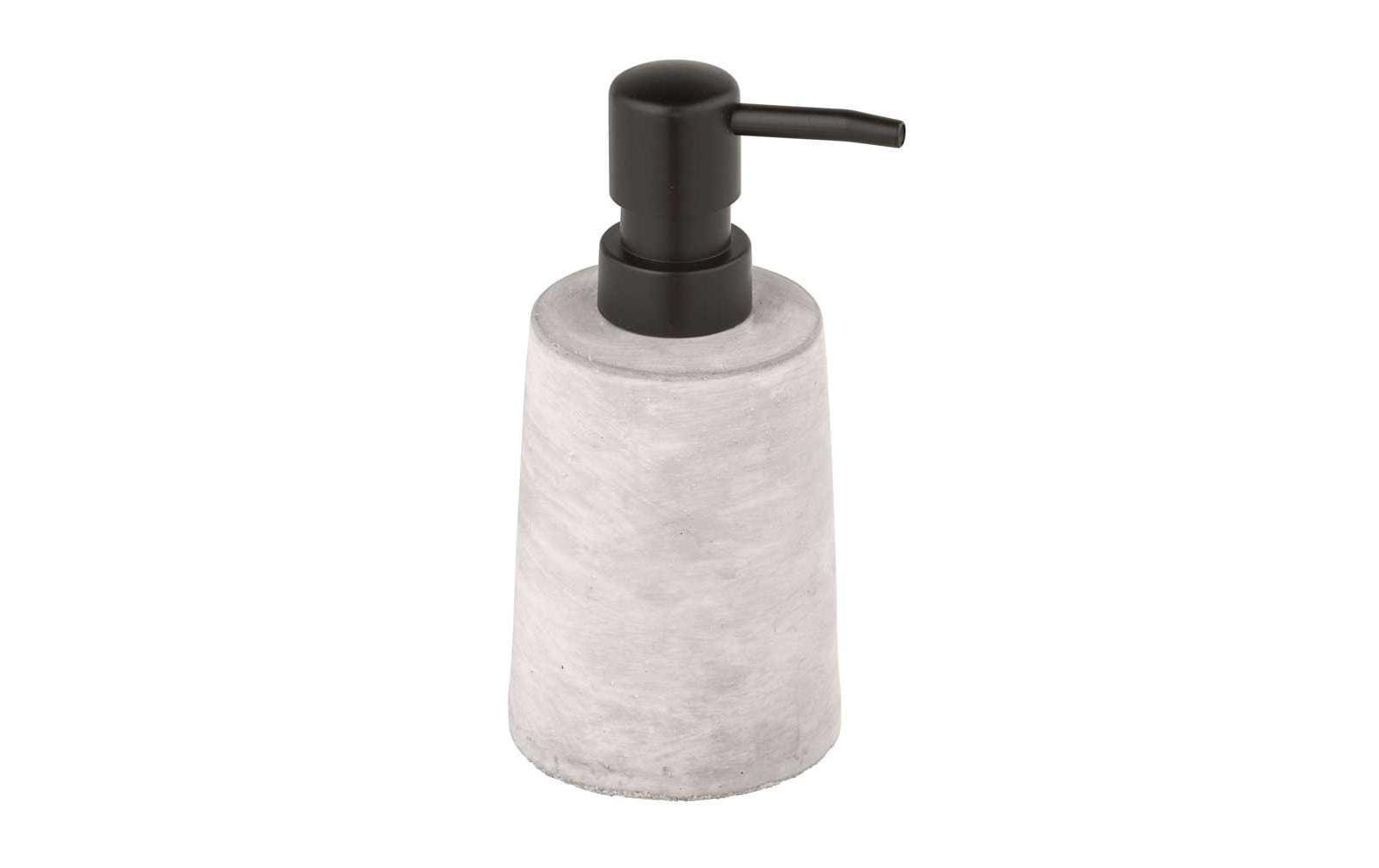 Wenko Villena Seifenspender – Beton, Grau, 150 ml