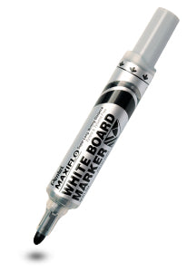 Pentel Whiteboard-Marker Maxiflo MWL5M – Konische Spitze 6 mm – Schwarz – Trocken abwischbar
