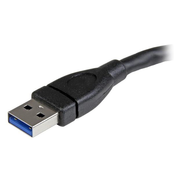 StarTech.com USB-A Verlängerungskabel (Stecker auf Buchse) – USB 3.2 Gen 1 (5 Gbit/s) – 0,152 m – PVC-Mantel