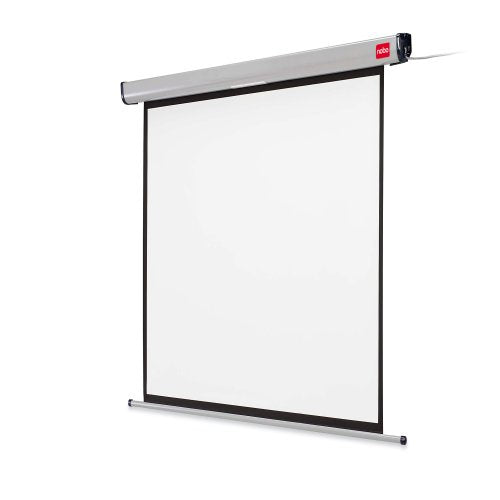 Nobo Montagehalterung – für Roll-Leinwände, Weiss – 2er-Set