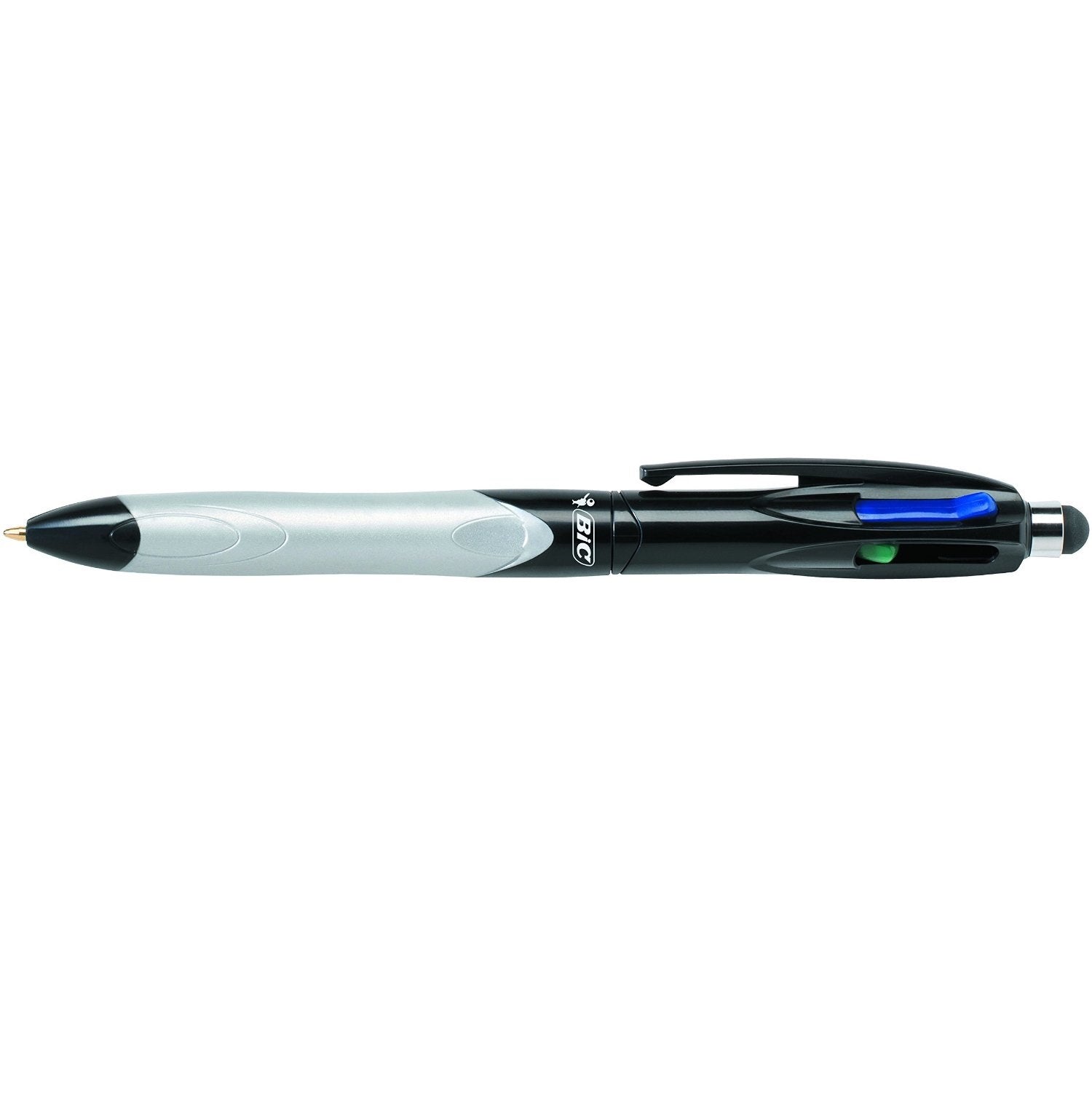 BIC Kugelschreiber – Silbergrau, Kunststoff