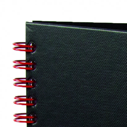 Elba Spiralbuch – A4 – kariert – 140 Blatt – 90 g/m² – Doppelspirale – schwarz