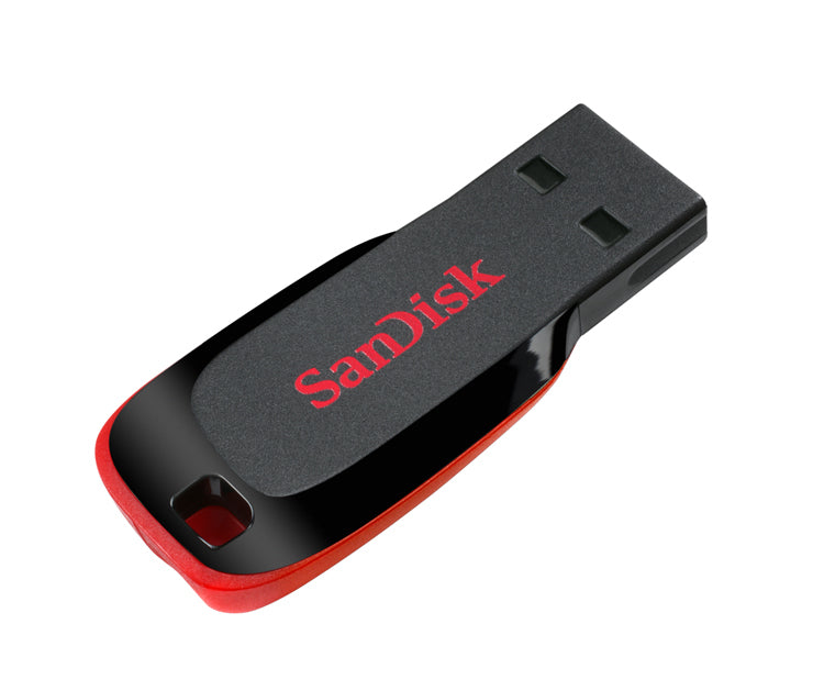 SanDisk Cruzer Blade USB-Stick – 128 GB, USB 2.0, Blister