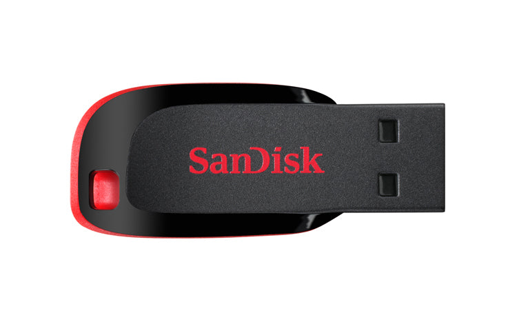 SanDisk Cruzer Blade USB-Stick – 128 GB, USB 2.0, Blister