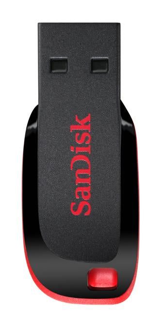 SanDisk Cruzer Blade USB-Stick – 128 GB, USB 2.0, Blister
