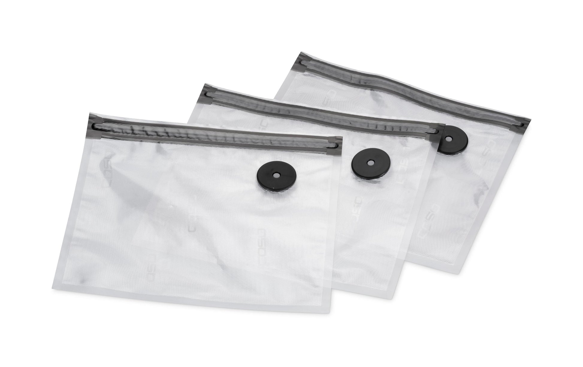 Caso Vakuumierbeutel Zip – 26 × 23 cm – für FreshVAC, WMF, Rommelsbacher – 20 Beutel