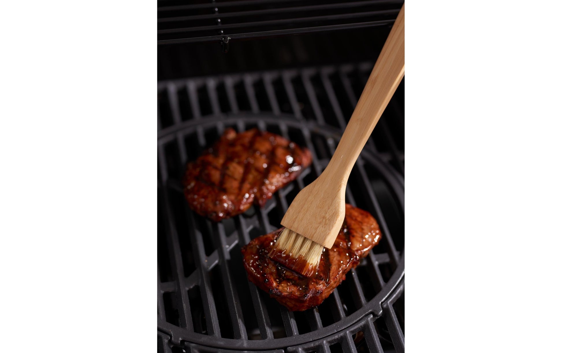 DANGRILL Marinierpinsel 5,8 × 1,8 × 27,5 cm, Bambus, Braun