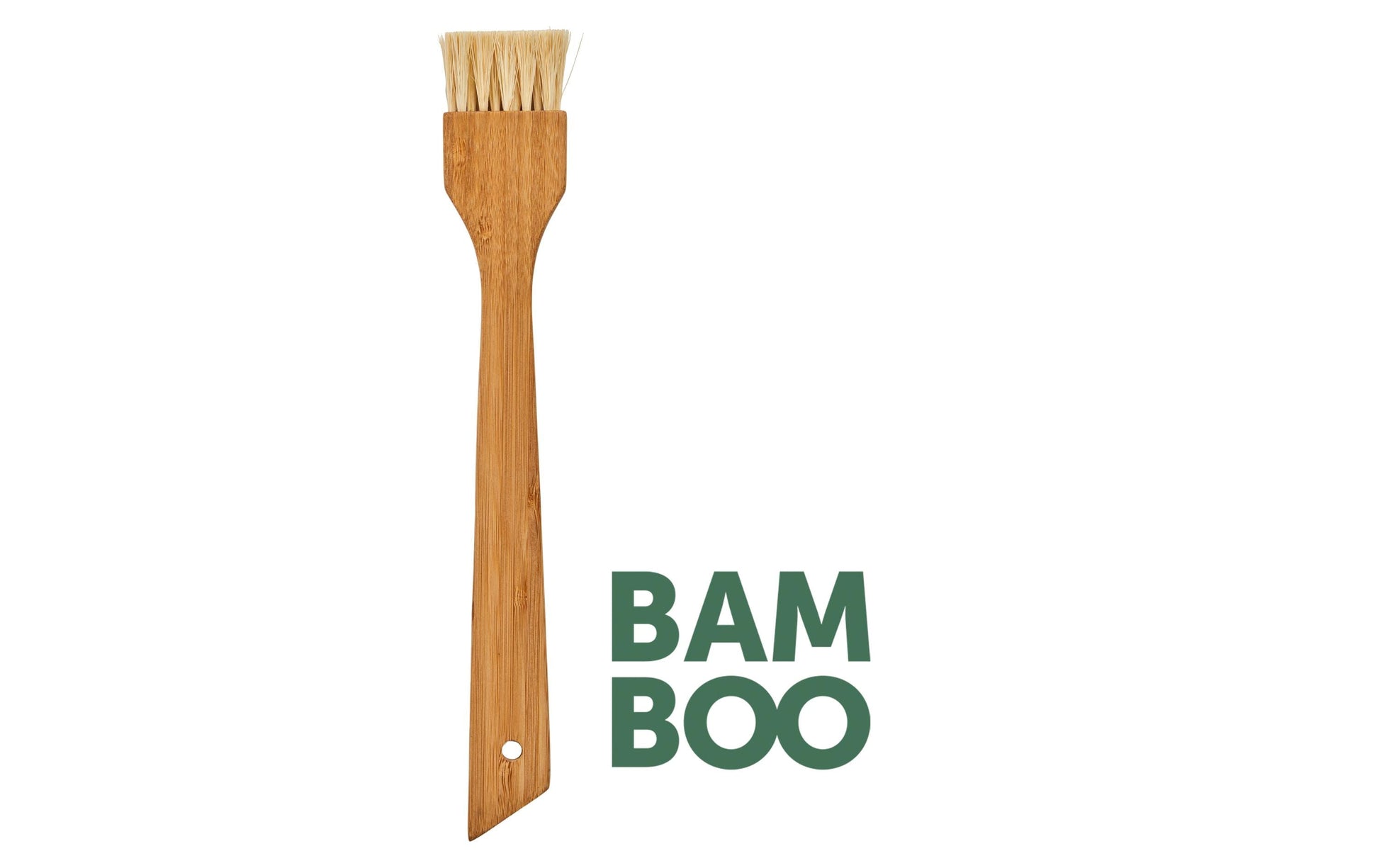 DANGRILL Marinierpinsel 5,8 × 1,8 × 27,5 cm, Bambus, Braun
