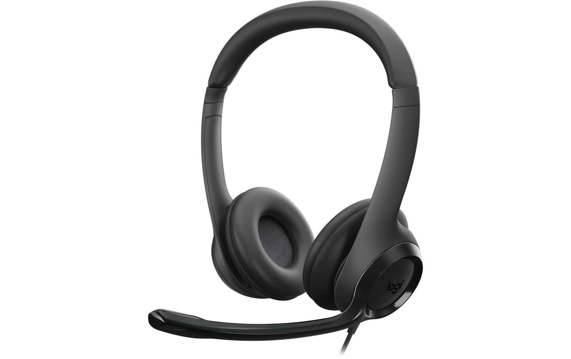 Logitech H390 – Duo Headset – USB‑A – Plug and Play – Schwarz
