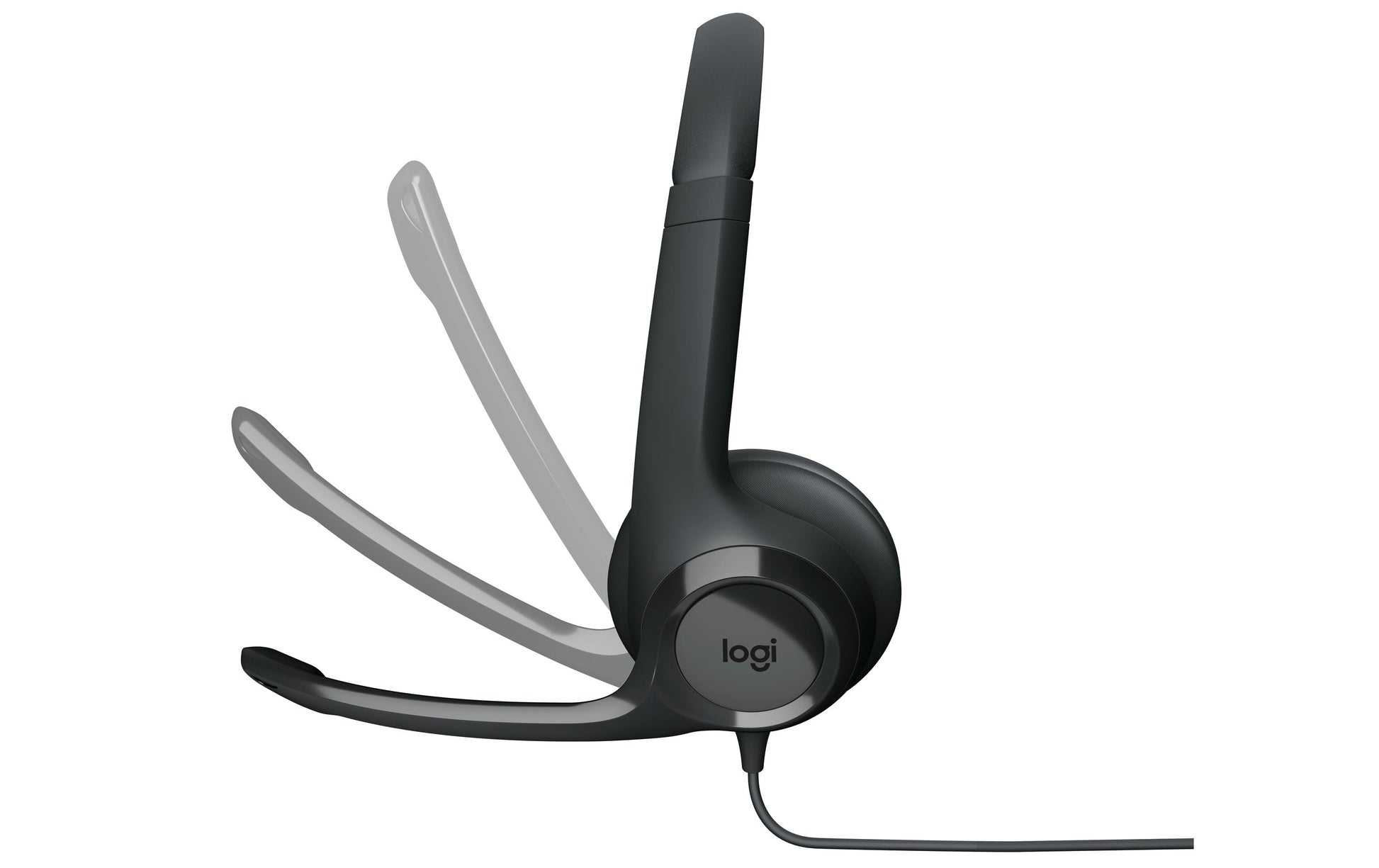 Logitech H390 – Duo Headset – USB‑A – Plug and Play – Schwarz