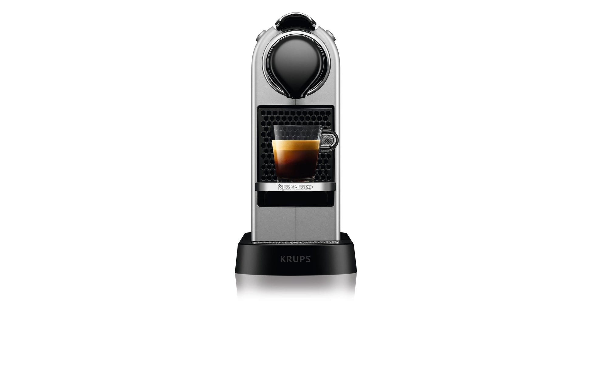 Krups Citiz XN741B.CH Kapselmaschine – für Nespresso-Kapseln, 19 bar, 1 l, Silber