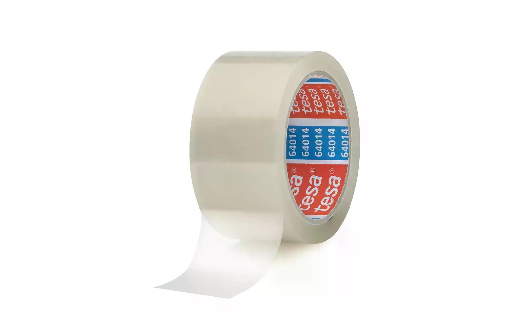 tesa Klebeband – 50 mm × 66 m, transparent, wiederablösbar