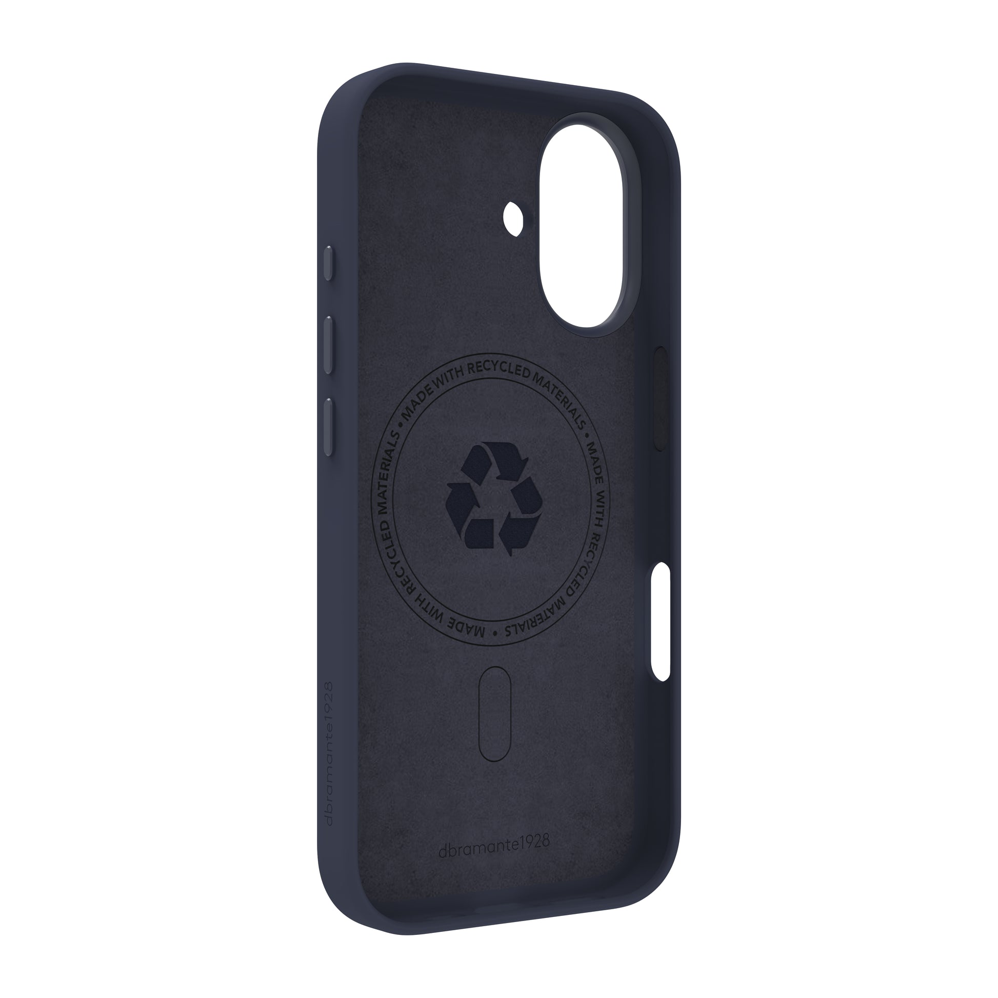 dbramante1928 Roskilde MS Kick ICON Backcover – für Apple iPhone 17, mit Ständer, Kunststoff, Dunkelblau