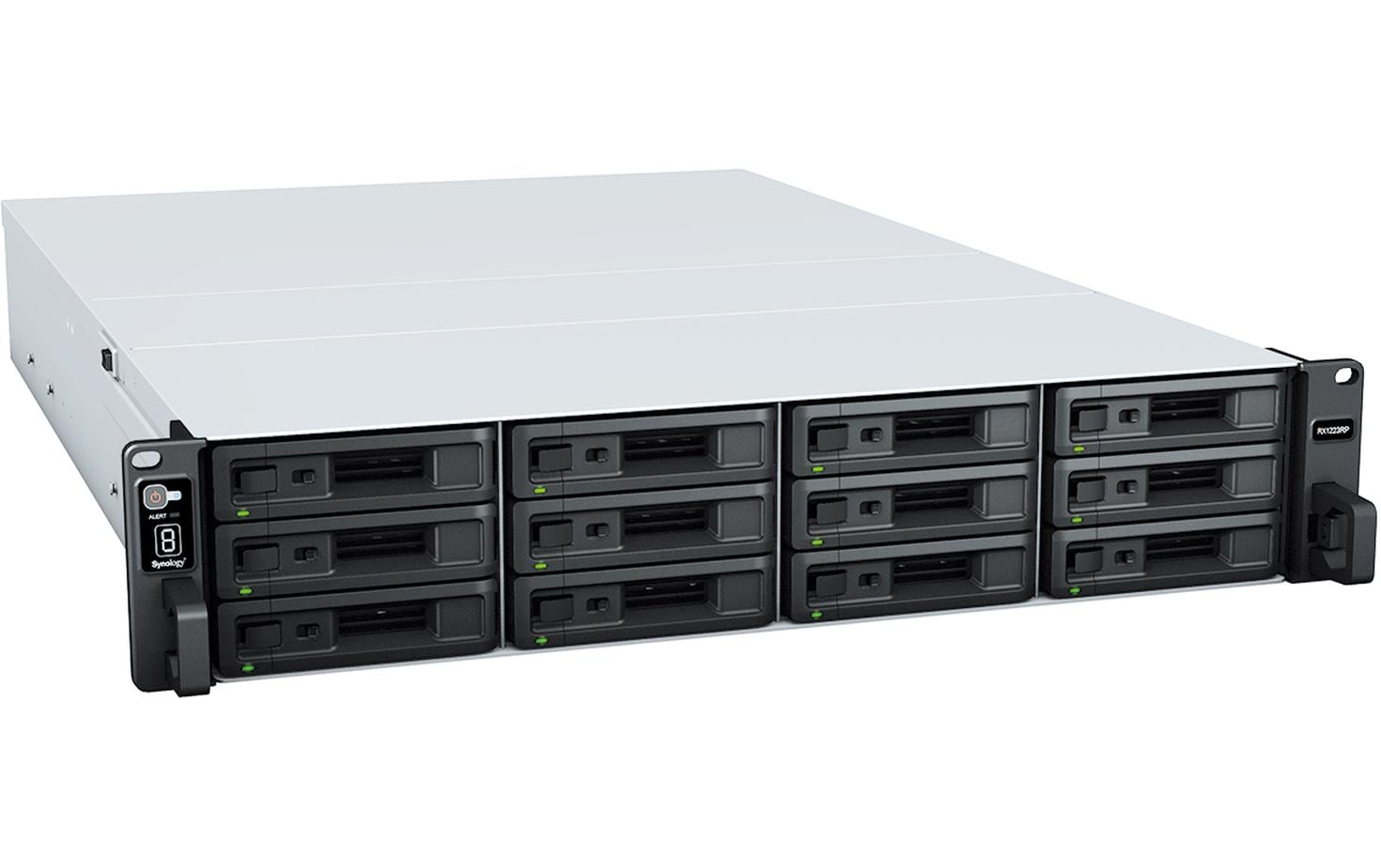 Synology RX1223RP – 12-Bay Rack 2U NAS – für 2,5"/3,5" HDD/SSD, SATA