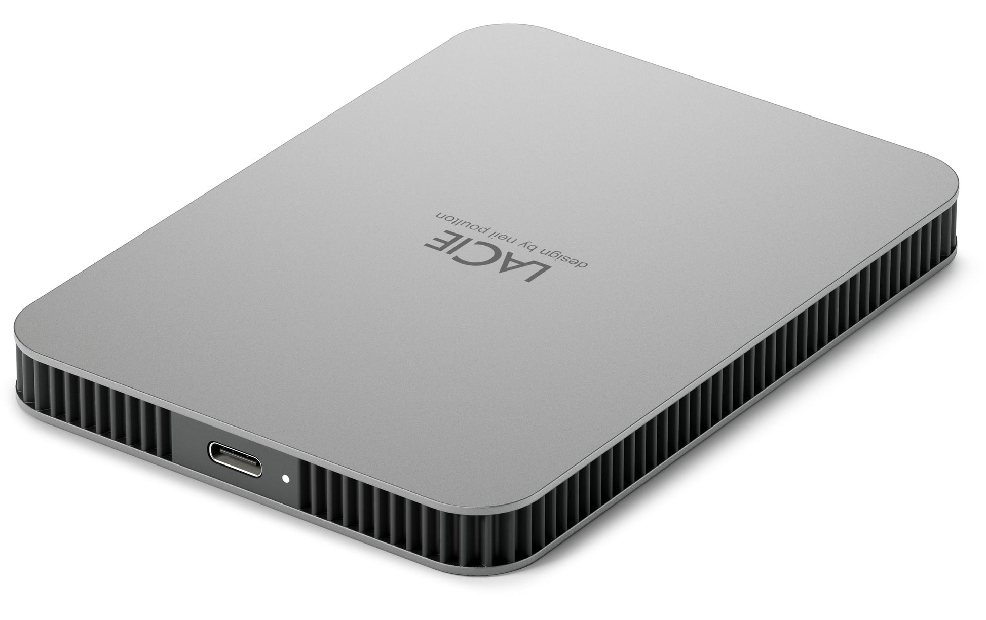 LaCie Mobile Drive Speichergerät – 2 TB, USB Typ-C, USB 3.2 Gen 1, Aluminiumgehäuse