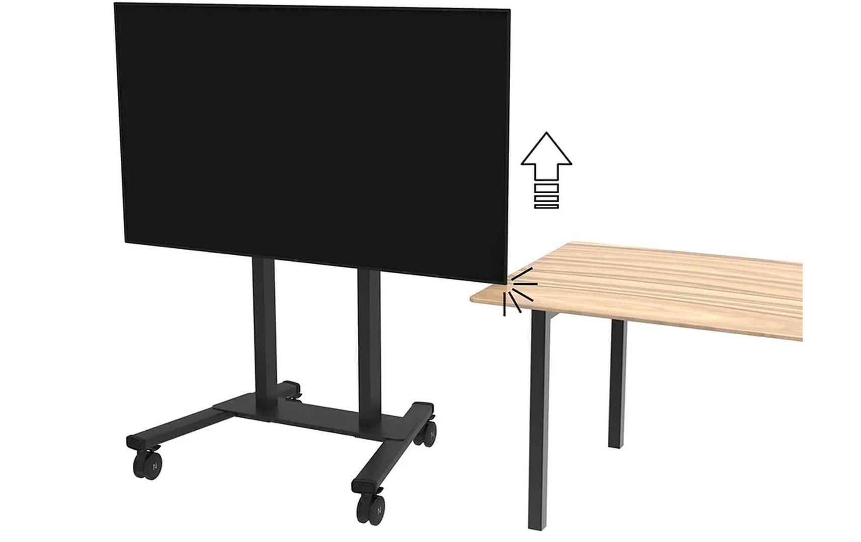 Neomounts FL55-875BL1 – Trolley, motorisiert, für 55–100", VESA 100×100–800×600, bis 110 kg