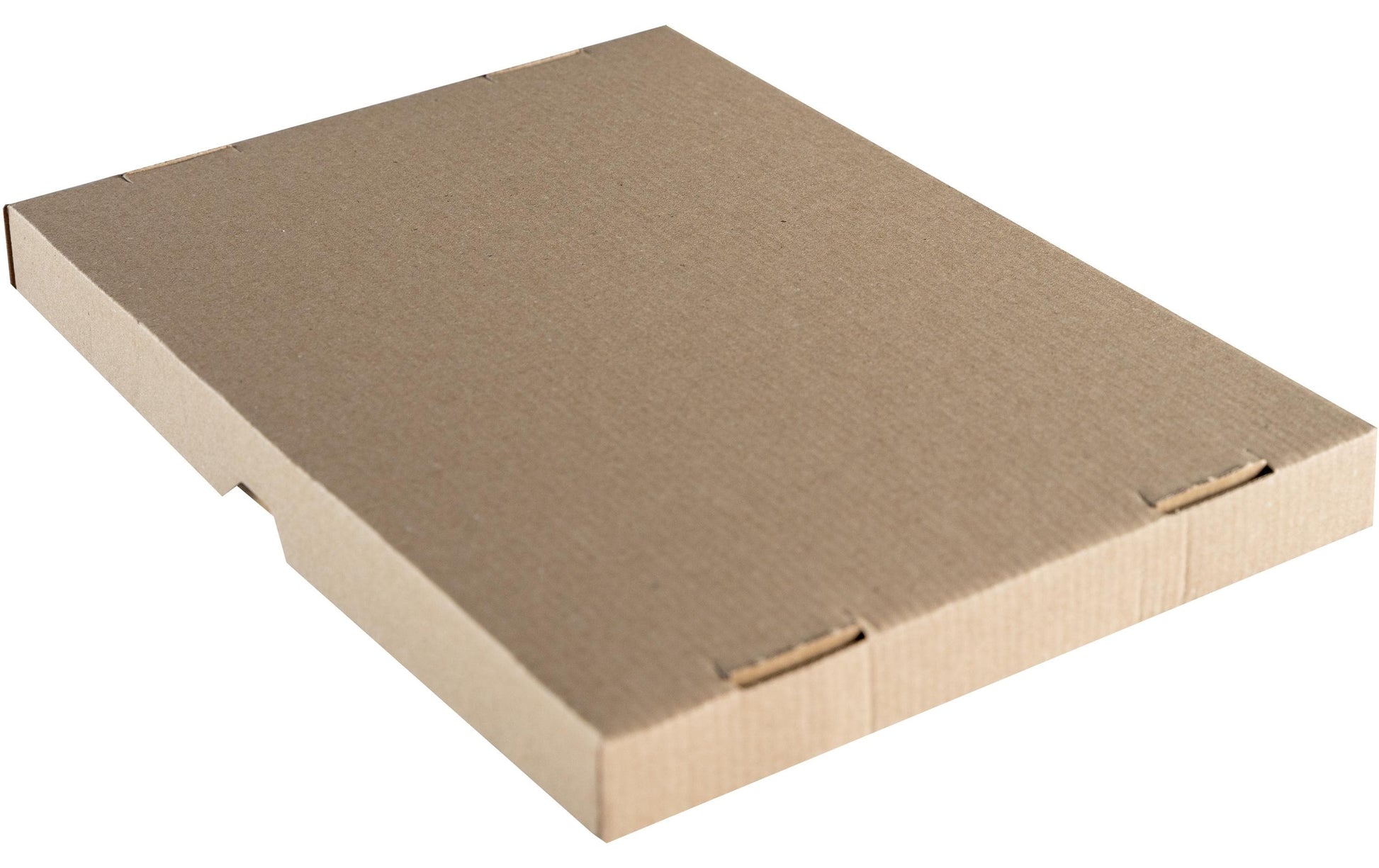 Brieger Stulpschachtel – 301 × 213 × 25 mm, braun, mit Deckel