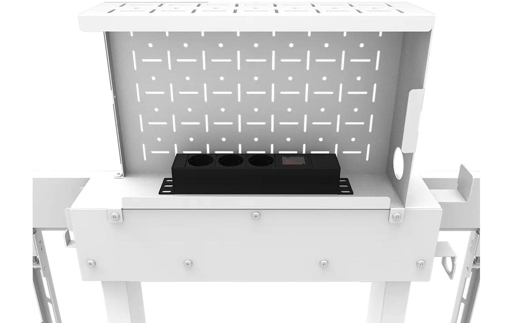 Neomounts WL55-875WH1 – Wandhalterung, motorisiert, VESA 800×200, bis 110 kg, weiss