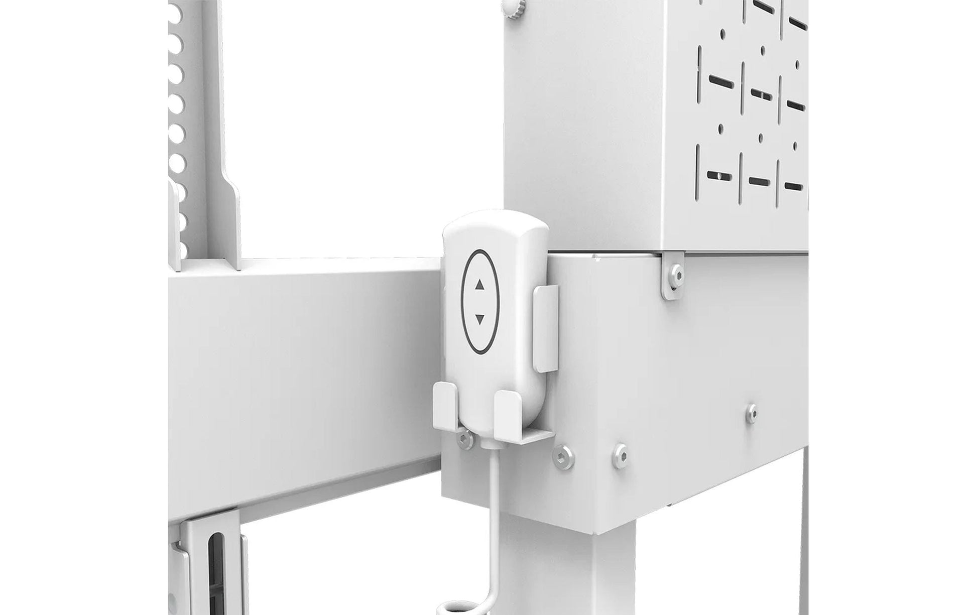 Neomounts WL55-875WH1 – Wandhalterung, motorisiert, VESA 800×200, bis 110 kg, weiss