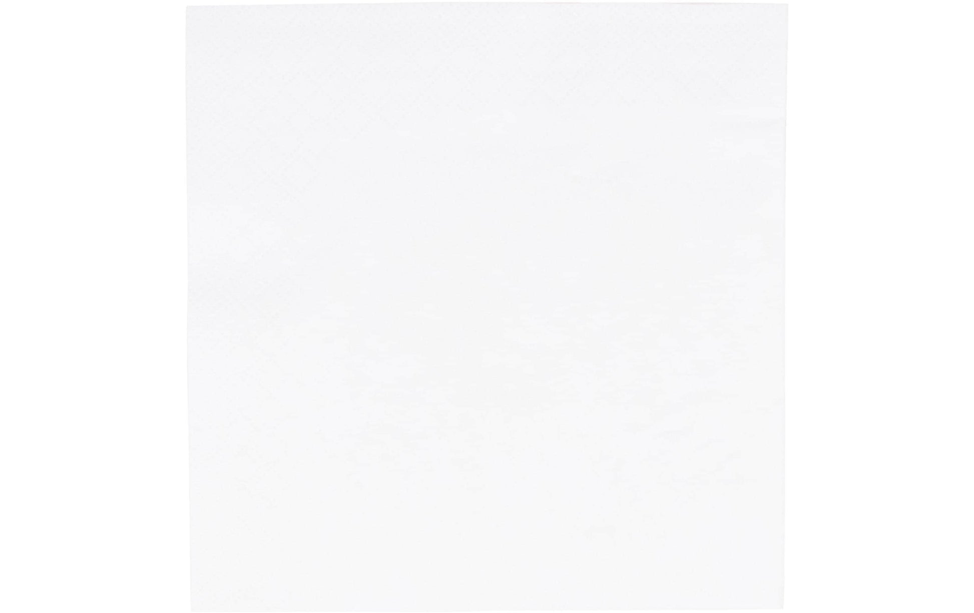 Elco Cocktail-Servietten Weiss – 25 × 25 cm, 3-lagig – 50 Stück
