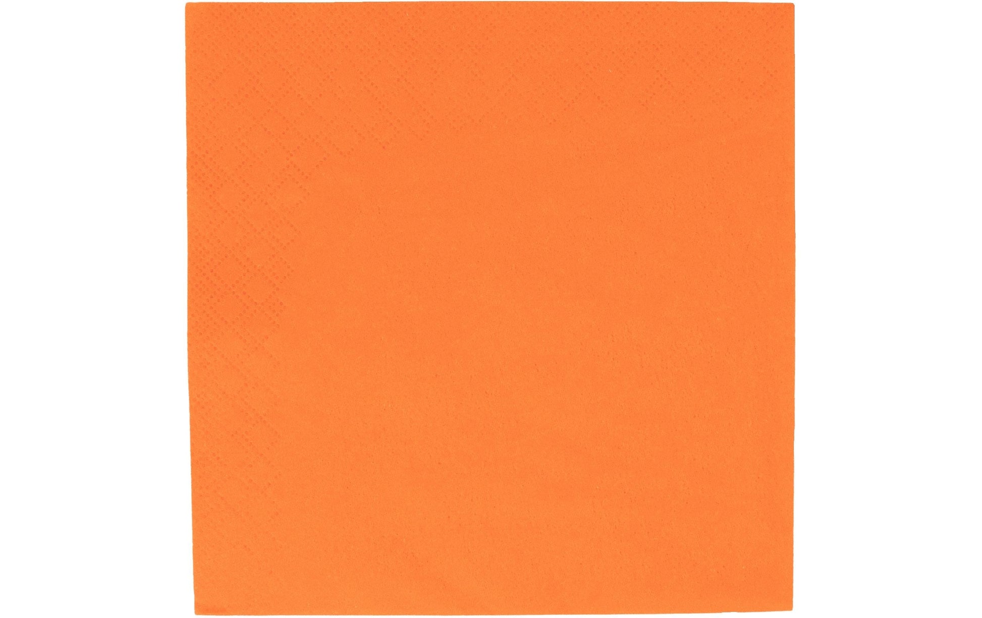Elco Servietten orange – 33 × 33 cm, 3-lagig, 1/4-Falz – 100 Stück