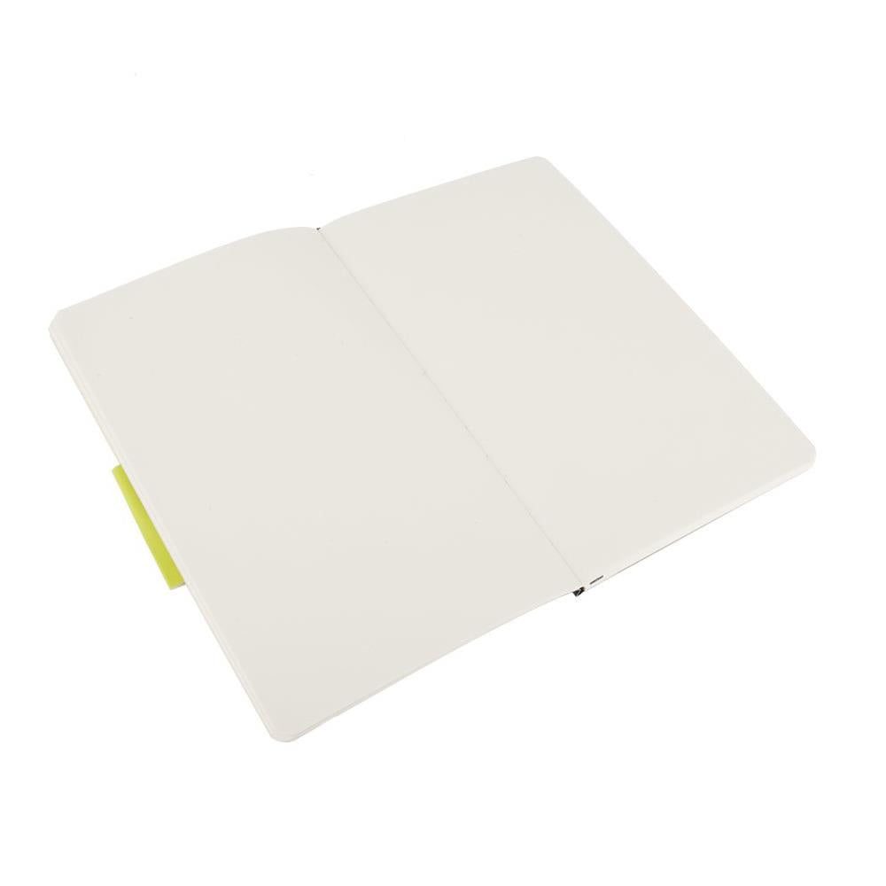 Moleskine Notizbuch, 130 × 210 mm, blanko, Leimbindung, Softcover, 192 Seiten – schwarz