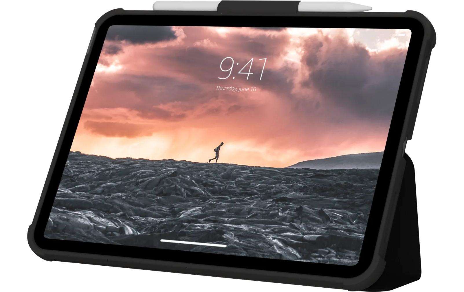 Urban Armor Gear UAG Tablet-Hülle für iPad 10,9" (10. Gen.) – Schwarz, Durchscheinend