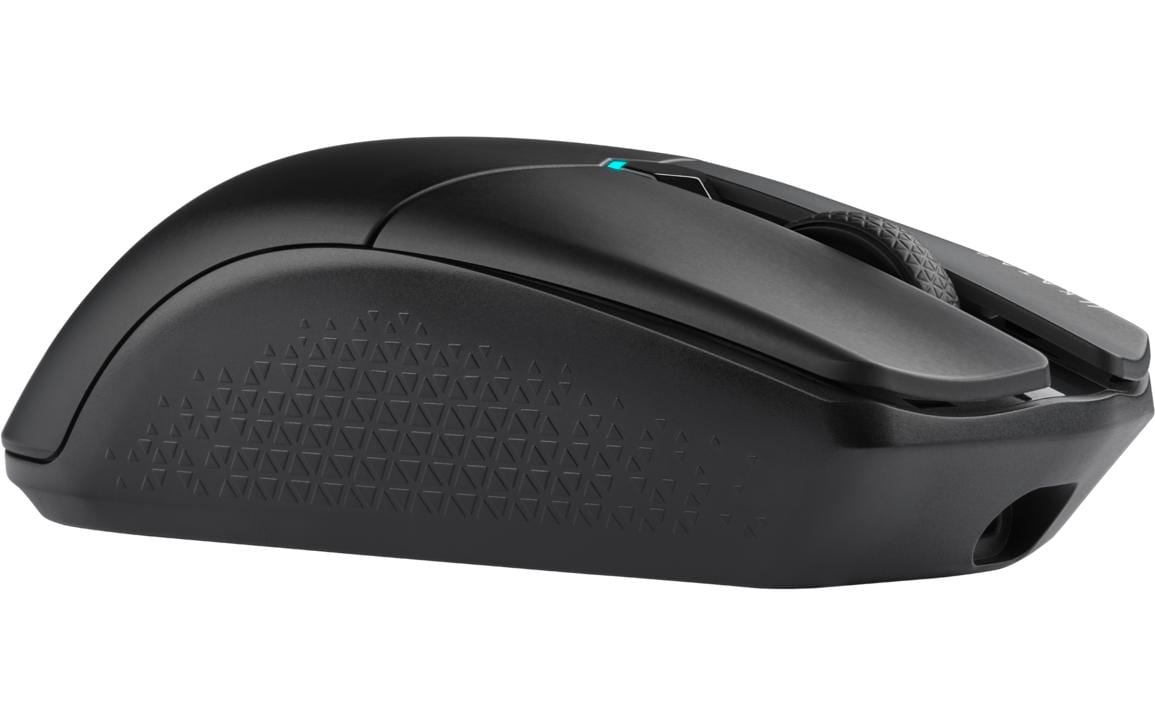 Corsair KATAR ELITE Wireless Gaming-Maus – kabellos, 6 Tasten, für Rechtshänder, integrierter Speicher, schwarz