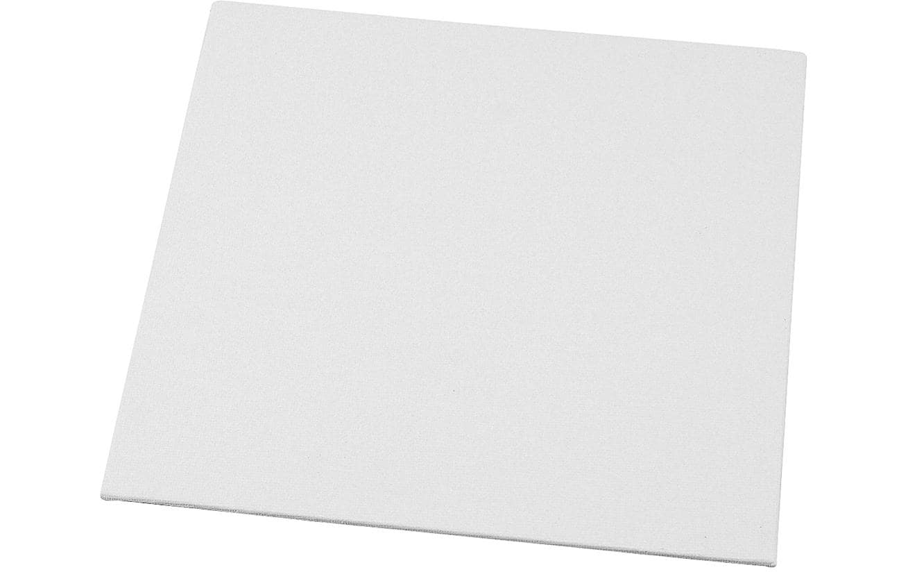 Creativ Company Leinwandkarton – 20 × 20 cm – 280 g/m² – Karton – zum Lackieren