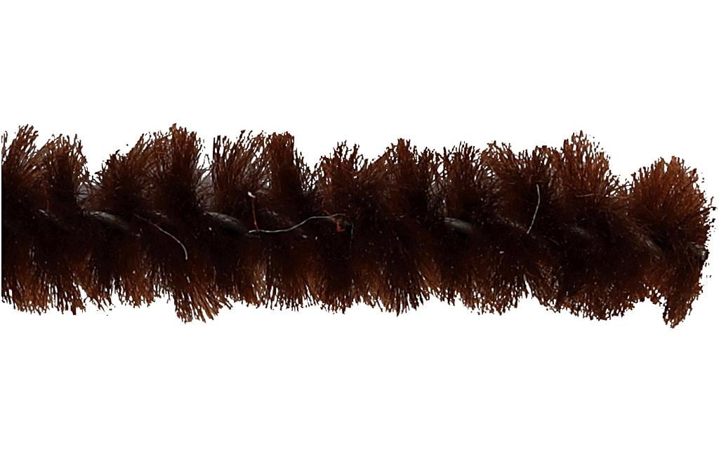 Creativ Company Chenilledraht, Nylon, Braun, Ø 6 mm × 30 cm