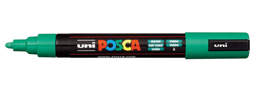 Uni-Ball Non-Permanent-Marker – Rundspitze 1,8-2,5 mm – Grün