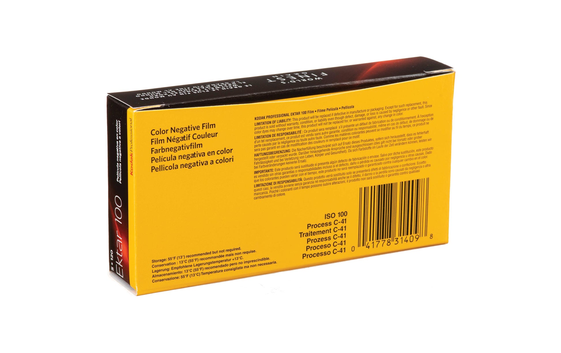 Kodak Ektar 100 Farbnegativfilm 135 – ISO 100 – 5er-Pack