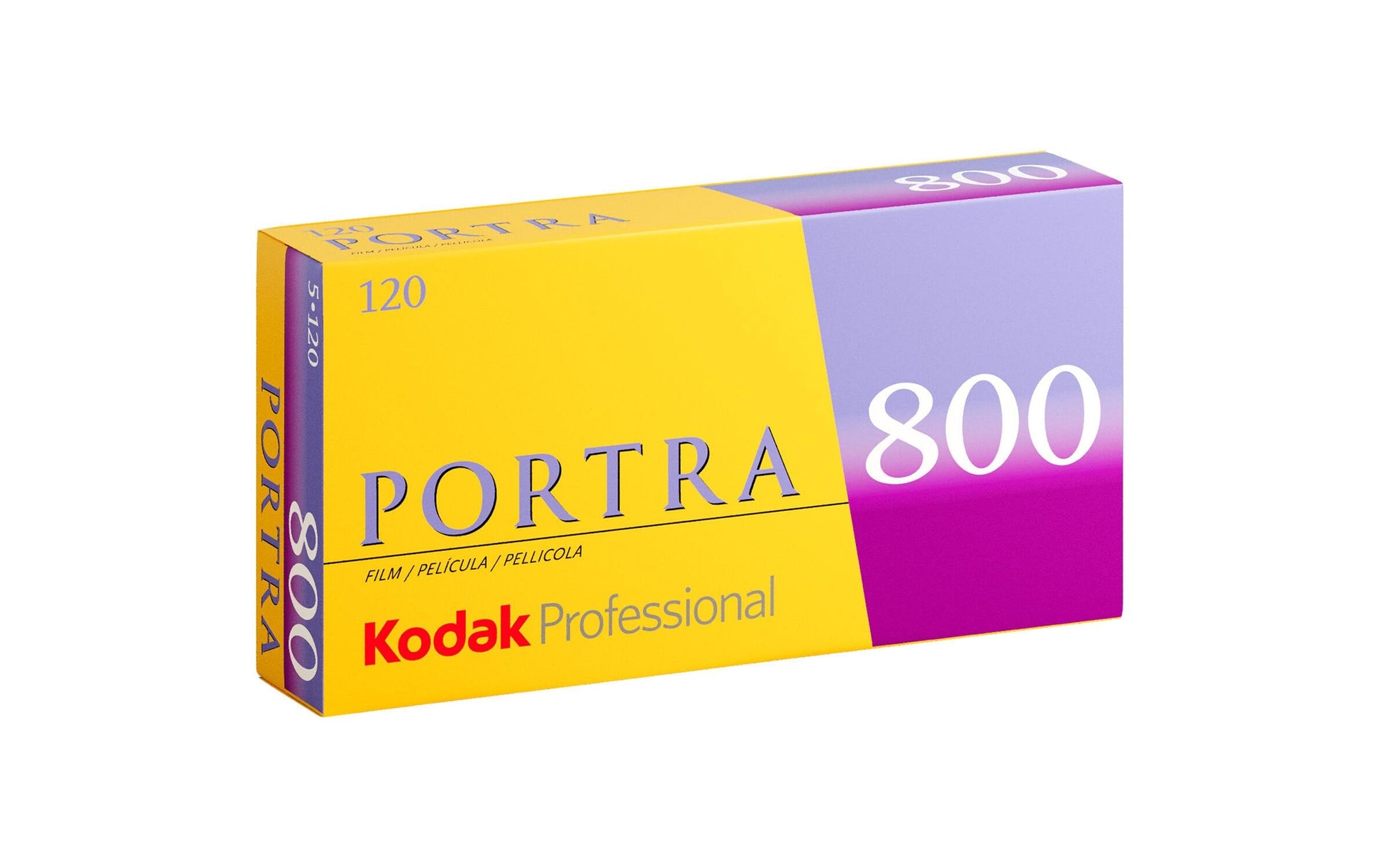 Kodak Portra 800 120 Farbnegativfilm – ISO 800 – 5er-Pack