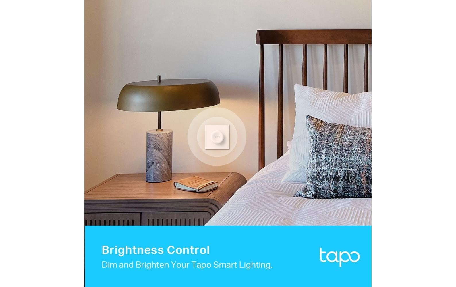 TP-Link Tapo S200D – Smart-Taster – 886–922 MHz, Batterie (CR2032), Tasten und Drehregler – für Tapo Smart Hub