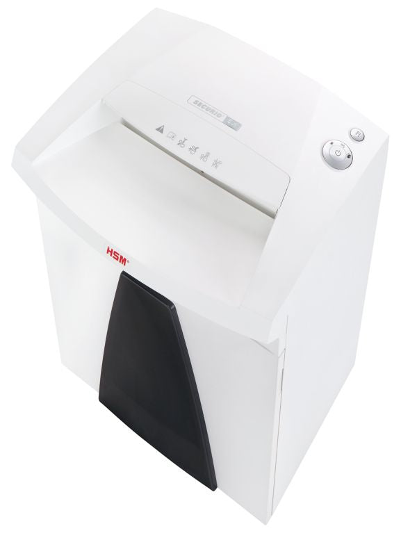 HSM Securio B26 – Aktenvernichter, DIN P-7, Partikelschnitt 1 × 5 mm, 4 Blatt, 55 l