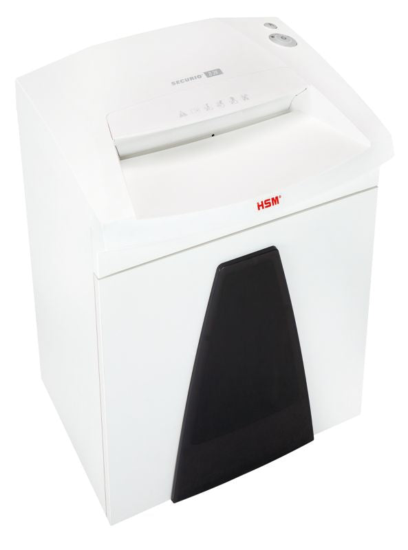 HSM Securio B26 – Aktenvernichter, DIN P-7, Partikelschnitt 1 × 5 mm, 4 Blatt, 55 l