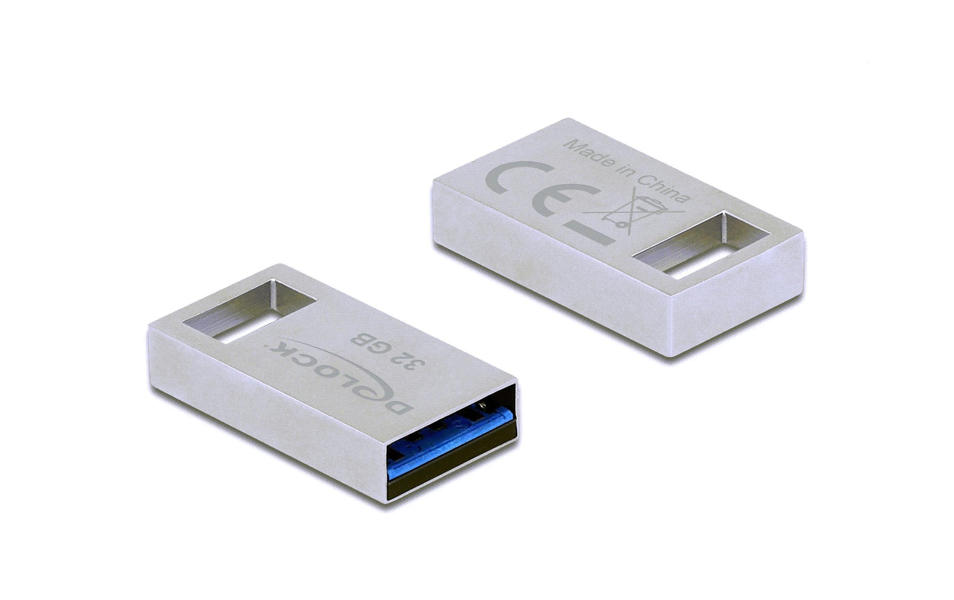 DeLOCK USB 3,2 Gen 1 32 GB – Ohne Deckel, für USB Typ‑A