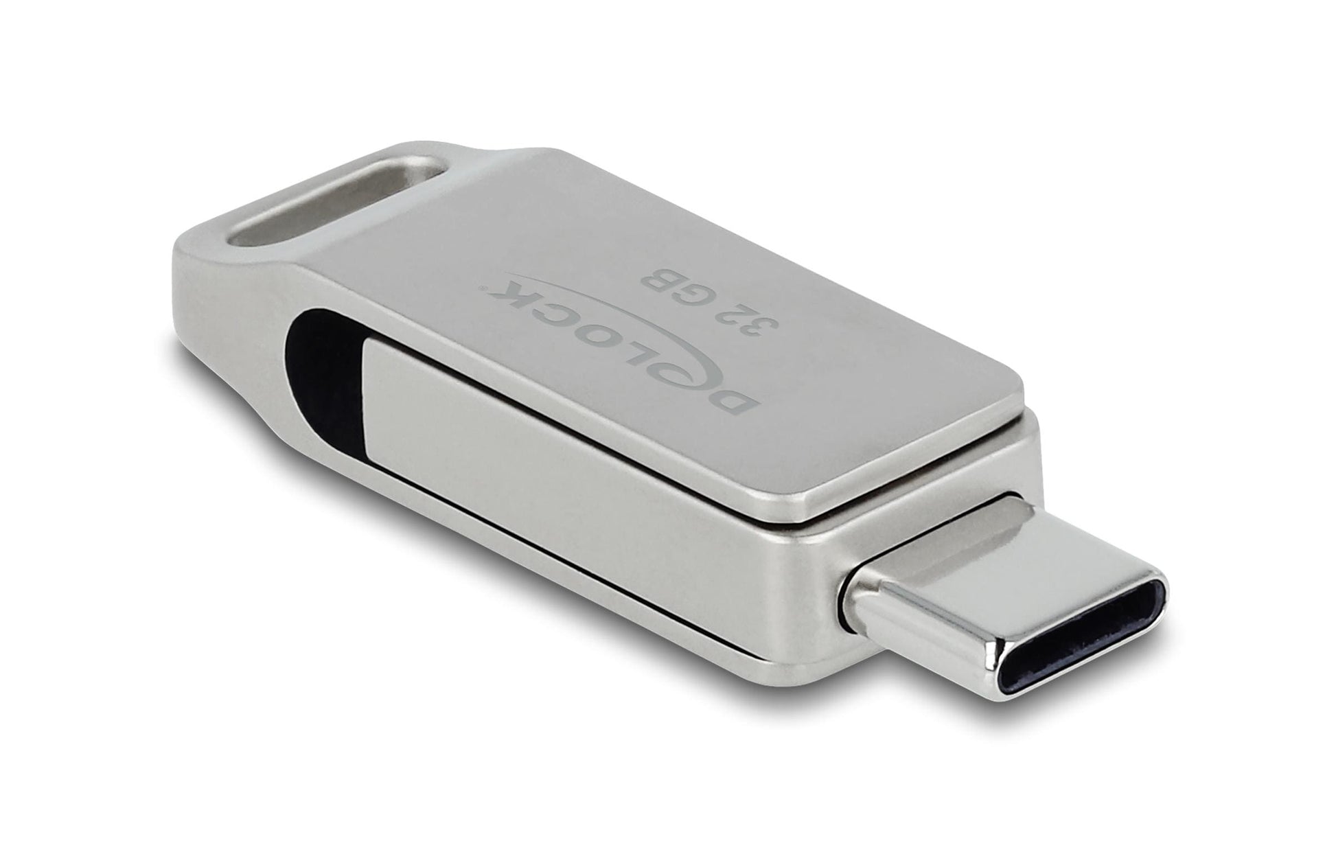 DeLOCK USB 3.2 USB-C/Typ-A – 32 GB, 119 MB/s lesen, 41 MB/s schreiben