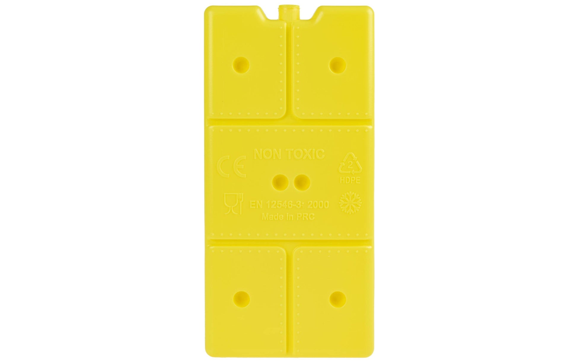KOOR Kühlelement Arctico L – Lebensmittelecht – 120×250×20 mm, 525 g – Gelb – 2 Stk.