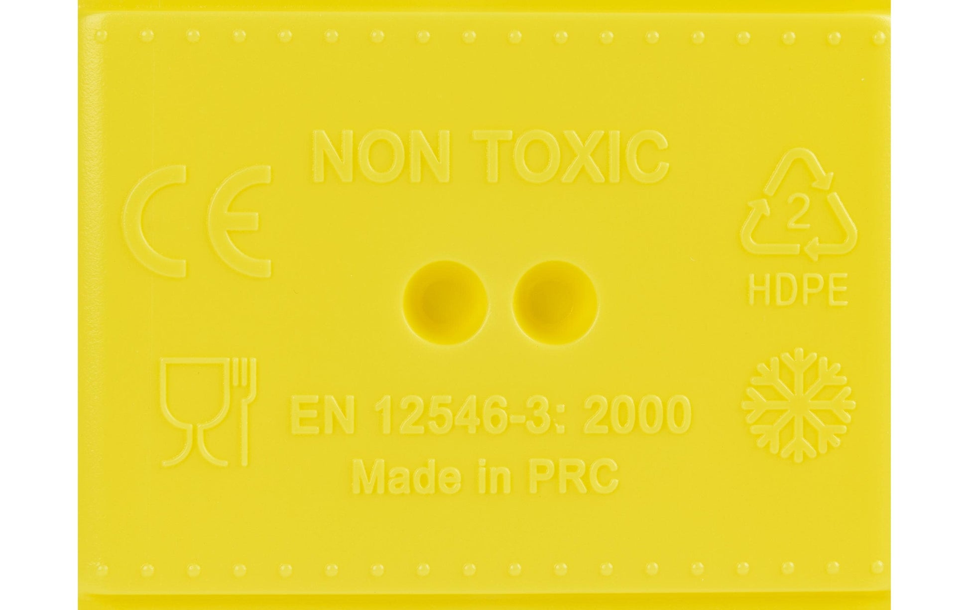 KOOR Kühlelement Arctico L – Lebensmittelecht – 120×250×20 mm, 525 g – Gelb – 2 Stk.