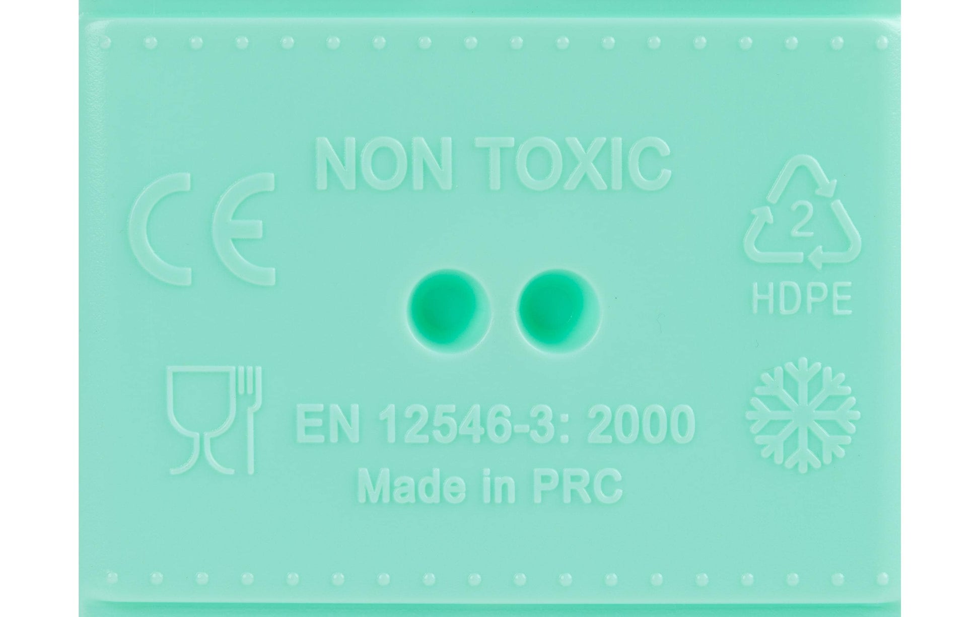 KOOR Kühlelement Arctico L – lebensmittelecht, 525 g, 120×20×250 mm – Mint – 2 Stk.