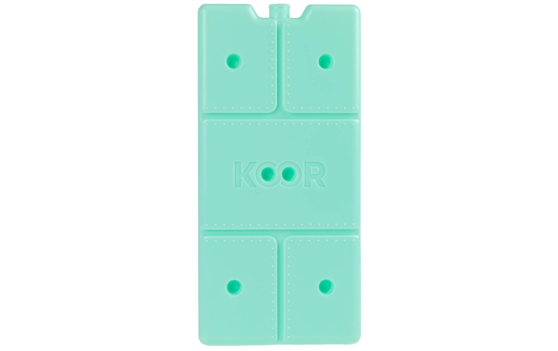 KOOR Kühlelement Arctico L – lebensmittelecht, 525 g, 120×20×250 mm – Mint – 2 Stk.
