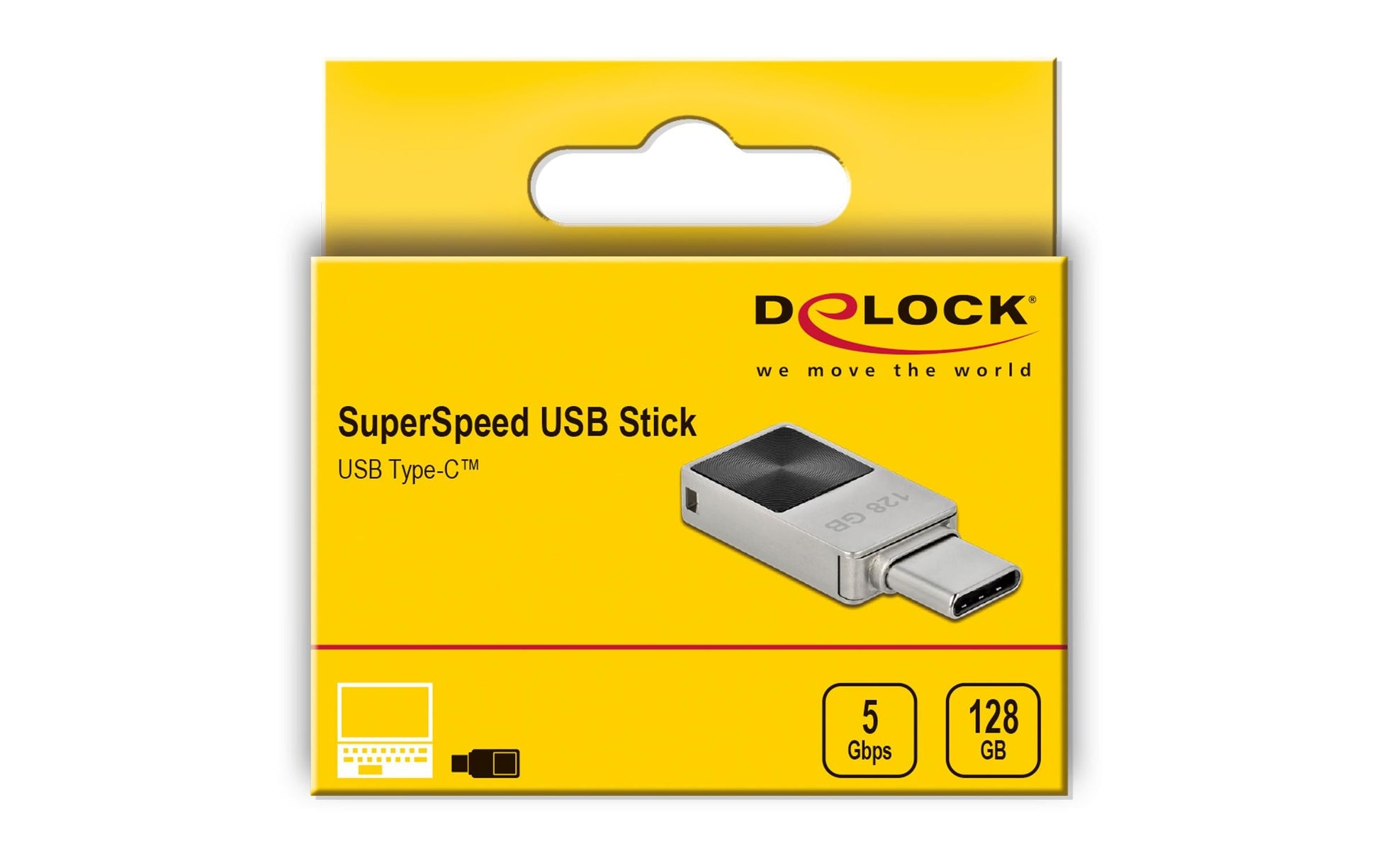 DeLOCK Mini USB 3.2 Gen1 USB-C Speicherstick