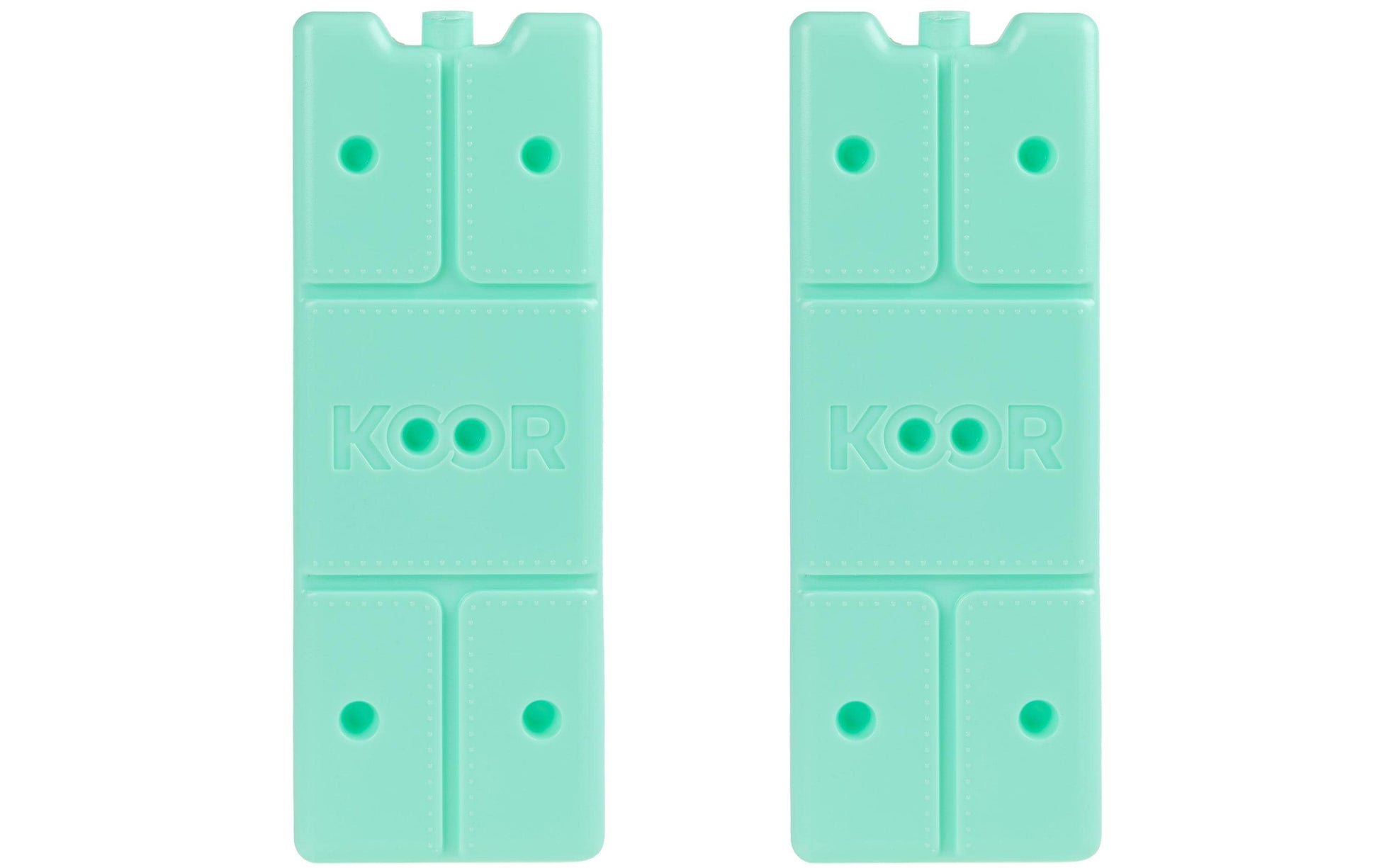 KOOR Kühlelement Arctico M – Lebensmittelecht, Rechteckig – 90×20×250 mm – Mint – 2 Stk.