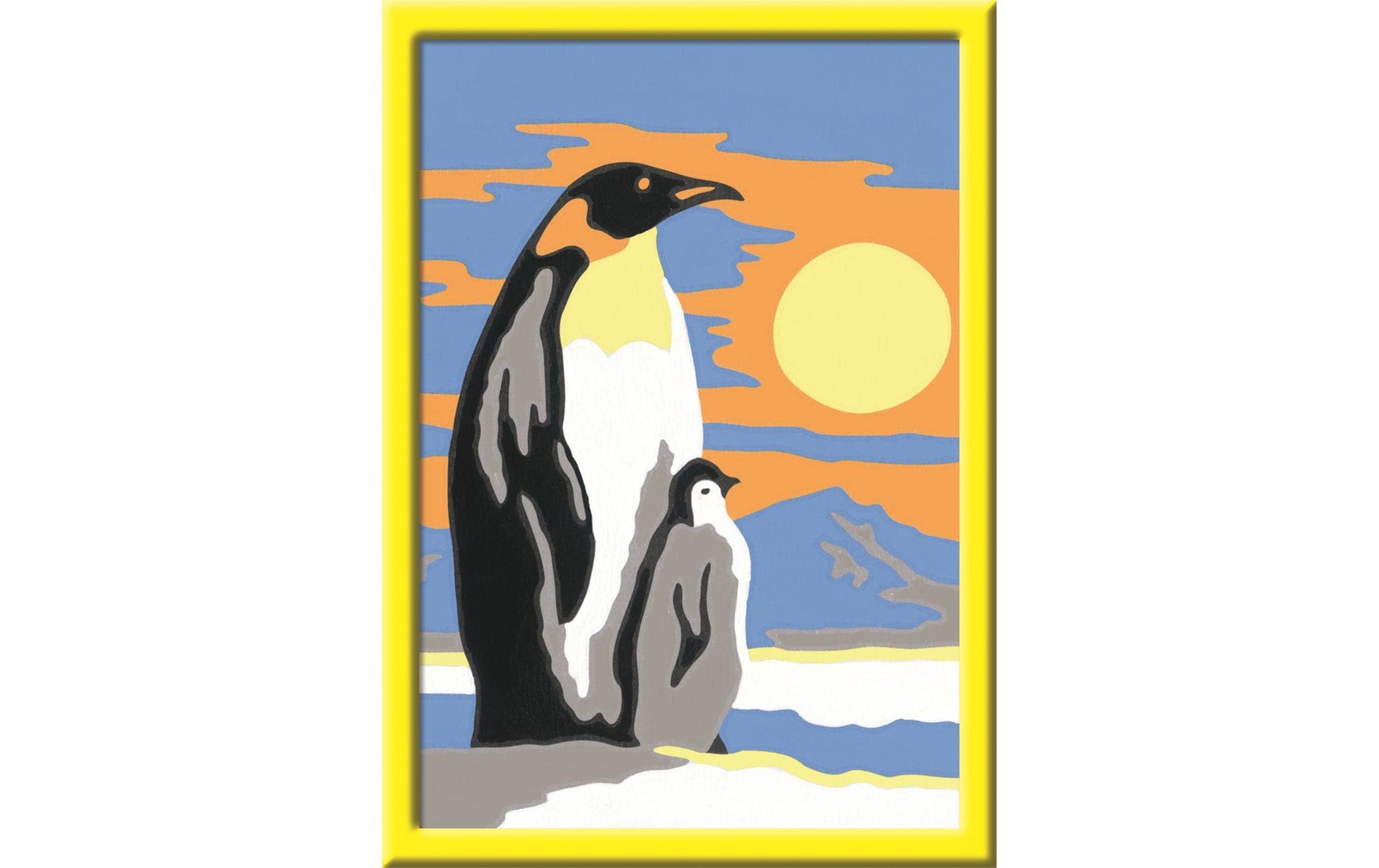 Ravensburger Serie F – Malen-nach-Zahlen-Set – Pinguin – ab 7 Jahren
