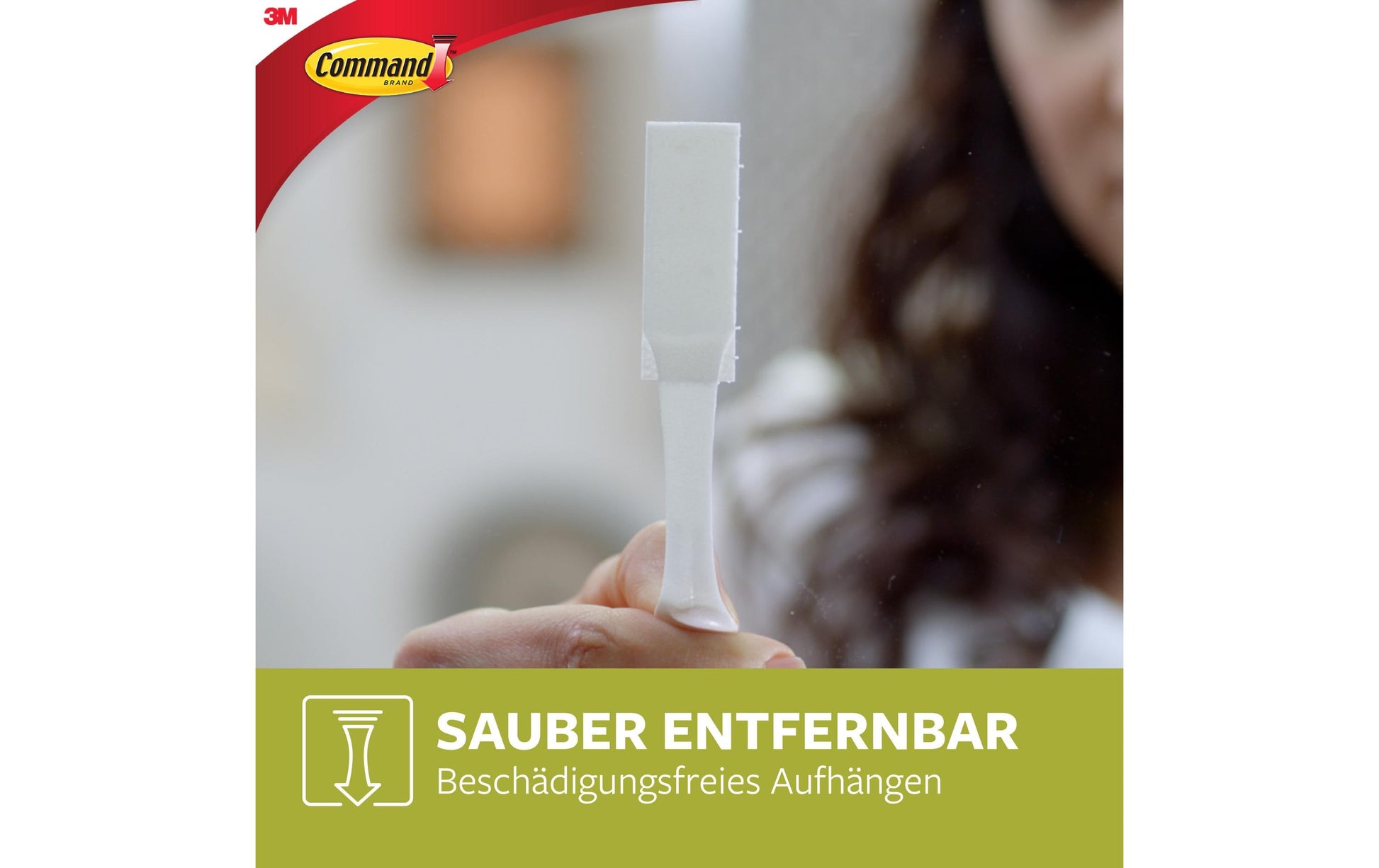 Command Montageband XL, für diverse Oberflächen, weiss, bis 9 kg