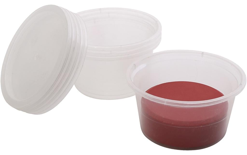 Creativ Company Aufbewahrungsbox (mit Deckel) – Kunststoff – transparent – 30 Stück